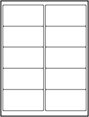 Avery 5163 5963 Compatible Shipping Labels (Inkjet/Laser) 10up (2"x4") Avery 5163 5963 Compatible Shipping Labels (Inkjet/Laser) 10up (2"x4")