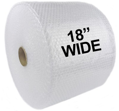 3/16" Bubble Rolls (18" WIDE) 300ft per roll (Small Bubbles)