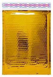 Size #1 (7.25"x11" Interior) Glamour Gold Bubble Mailers with Peel-N-Seal Size #1 (7.25"x11" Interior) Glamour Gold Bubble Mailers with Peel-N-Seal