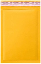 Size #7 (14.25"x19" Interior) Kraft Bubble Mailers with Peel-N-Seal