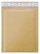 Size #1 (7.25"x11" Interior) Kraft Brown Bubble Mailer with Peel-N-Seal Size #1 (7.25"x11" Interior) Kraft Brown Bubble Mailer with Peel-N-Seal
