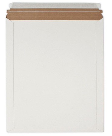 Rigid Lay Flat Mailer w/ Self Seal (9"x11.5" Exterior) Rigid Lay Flat Mailer w/ Self Seal (9"x11.5" Exterior)