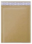 Size #000 (4"x7" Interior) Kraft Brown Bubble Mailers with Peel-N-Seal