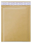 Size #5 (10.5"x15" Interior) Kraft Brown Bubble Mailer with Peel-N-Seal