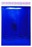 Size #2 (8.5"x11" Interior) Glamour Blue Bubble Mailers with Peel-N-Seal
