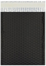 Size #0 (6.5"x9" Interior) Metallic Matt Black Bubble Mailer (Heavy Style) with Peel-N-Seal