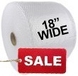 3/16" Bubble Rolls (18" WIDE) 300ft per roll (Small Bubbles)