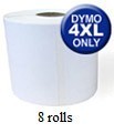 Dymo 4x6 Direct Thermal Adhesive Labels (1744907 compatible)