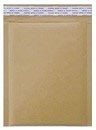 Size #0 (6.5"x9" Interior) Kraft Dark Brown Bubble Mailer with Peel-N-Seal