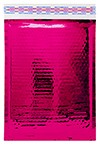 Size #00 (5"x9" Interior) Glamour Hot Pink Bubble Mailers with Peel-N-Seal