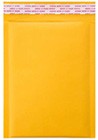 Size #1 (7.25"x11" Interior) Kraft Bubble Mailers with Peel-N-Seal