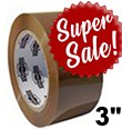 3"x110Y DuraTape® Tan Carton Sealing Tape