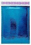 Size #5 (10.5"x15" Interior) Glamour Teal BLUE Bubble Mailers with Peel-N-Seal 