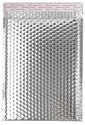 Size #5 (10.5"x15" Interior) Metallic Silver Bubble Mailer (Heavy Style) with Peel-N-Seal 