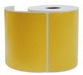 Zebra YELLOW 4"x6" Direct Thermal Shipping Labels (250 per roll) 